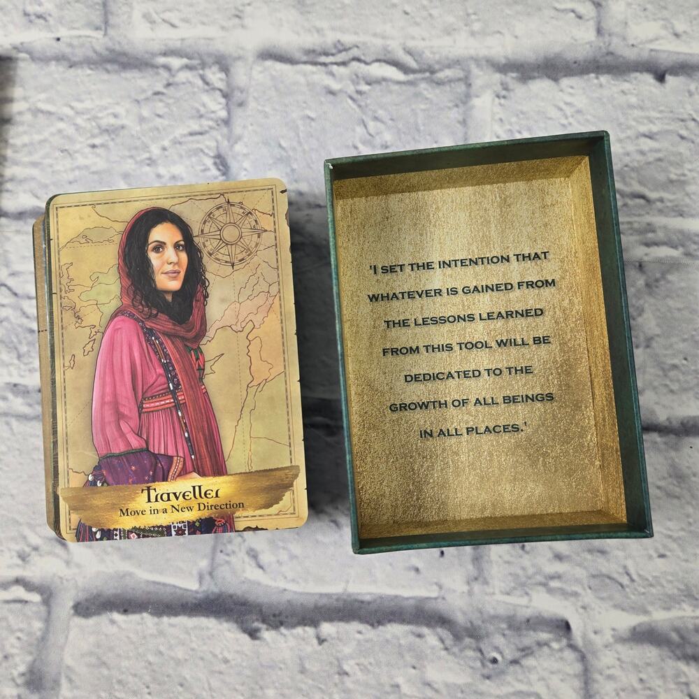Angels And Ancestors Oracle 55 Card Deck and Guidebook in Box by Kyle Gray - Picture 12 of 14